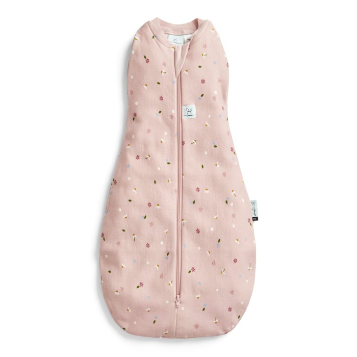 Otulacz niemowlęcy i śpiworek 2w1 Daisies 0-3M 1.0 TOG ergopouch 001