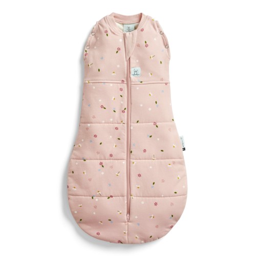 Otulacz niemowlęcy i śpiworek 2w1 Daisies 6-12M 2.5 TOG ergoPouch 001
