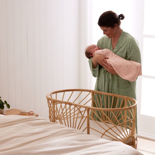 Otulacz niemowlęcy i śpiworek 2w1 Daisies 0-3M 0.2TOG ergopouch