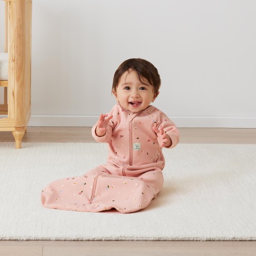 Śpiworek do spania z rękawami Jersey Daisies 3-12M 1.0TOG ergopouch