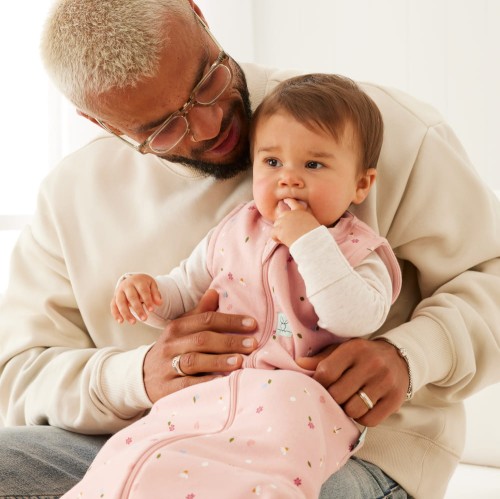 Śpiworek do spania dla dziecka Jersey Daisies 3-12M 0.2TOG ergoPouch