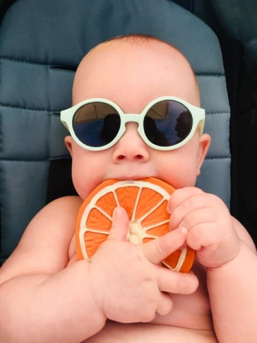 Gryzak zabawka pomarańcza Clementino Orange 004.jpg