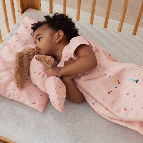 Organiczna poduszka dla dziecka z poszewką Daises ergoPouch 004