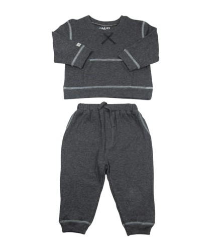 Dres niemowlęcy Breathe EZE Charcoal, 6-12 miesięcy | Juddlies