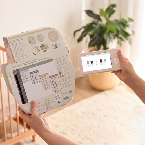 Elektroniczna niania z kamerą 4w1 Drift Home ergoPouch - funkcja, jak ubrać dziecko do snu