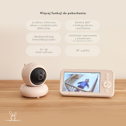 Elektroniczna niania z kamerą 4w1 Drift Home ergoPouch - zdjęcie aranżacyjne