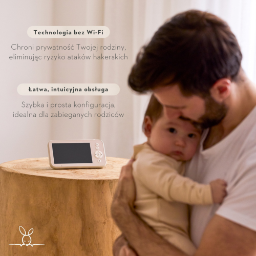 Elektroniczna niania z kamerą 4w1 Drift Home ergoPouch - technologia bez WiFi